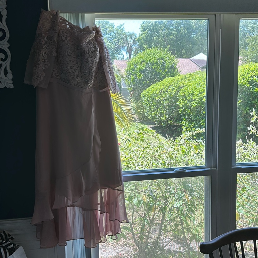 Jj house dusty rose size 14 nwt